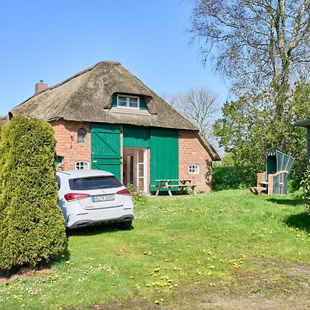 Ferienwohnung Reetdachhaus Sünsbarg Simonsberg Exterior foto