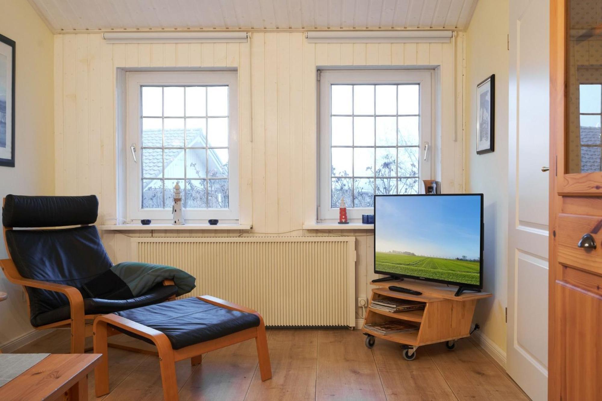 Ferienwohnung Reetdachhaus Sünsbarg Simonsberg Exterior foto