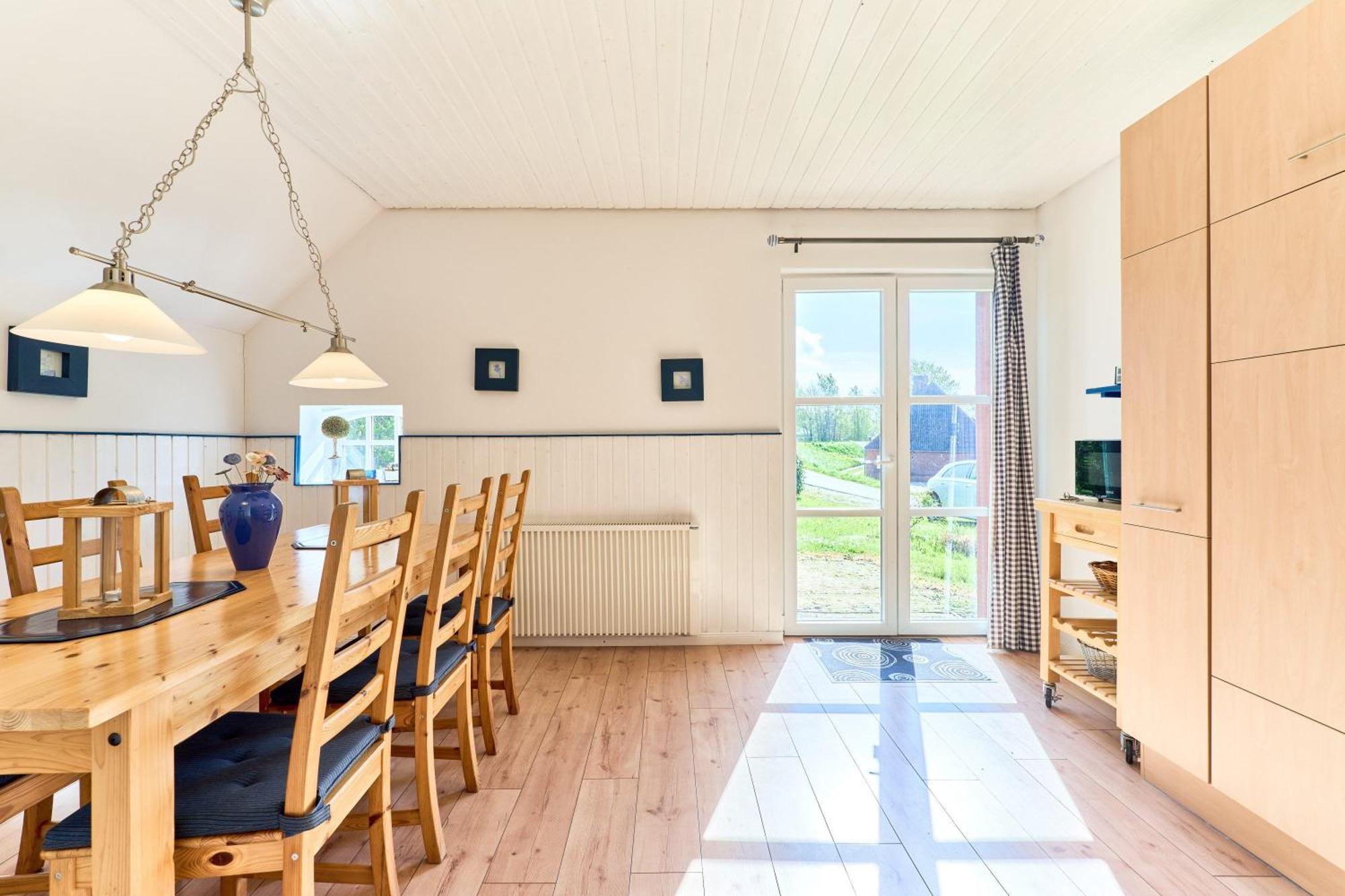 Ferienwohnung Reetdachhaus Sünsbarg Simonsberg Exterior foto